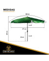 SOMBRILLA 300 Verde