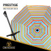 Sombrilla PRESTIGE 200 cm MULTICOLOR con Espiral y Manetas. 8 Varillas.