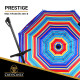 Sombrilla PRESTIGE 200 cm MULTIFUSIÓN con Espiral y Manetas. 8 Varillas.