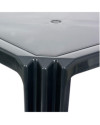 Conjunto Mesa Viana Monoblock + 4 Sillas Caribe de Resina