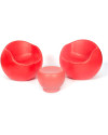 Conjunto de Resina PUFF Rojo + Mesa Roja