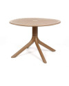 Conjunto de Resina CARISMA - Resina 100% Reciclable. Para Interior y Exterior (Café)