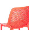 Conjunto de Resina PARTY-BAR - Resina 100% Reciclable. Para Interior y Exterior (Rojo)