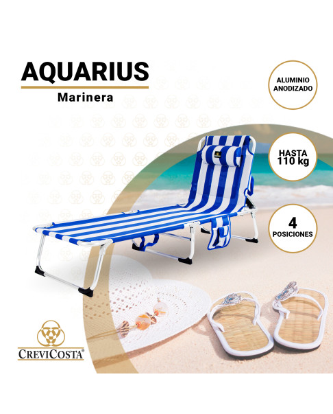 Tumbona AQUARIUS 2012 (Marinera)