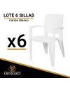 LOTE 6 SILLAS CARIBE