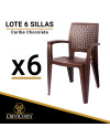 LOTE 6 SILLAS CARIBE