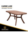 Mesa Caribe Luxe Rectangular