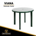 Mesa de resina VIANA Redonda (Verde)
