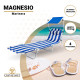 MAGNESIO 1012 Marinera - Tumbona reclinable con TOLDO de Playa plegable y reclinable
