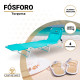 FÓSFORO 1012 Turquesa - Tumbona reclinable de Playa plegable y reclinable