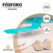 FÓSFORO 1012 Turquesa - Tumbona reclinable de Playa plegable y reclinable