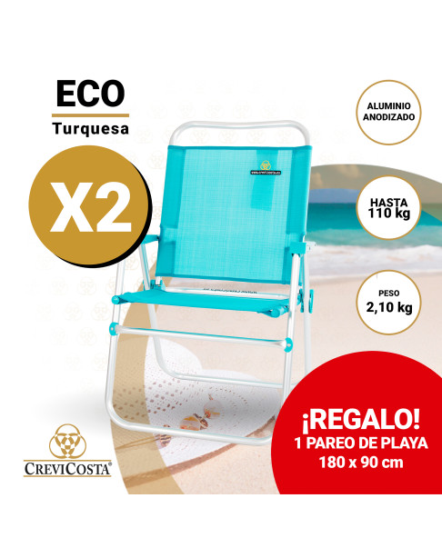 Lote 2 ECO 28082 NEW TURQUESA 