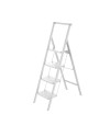 Escalera Aluminio con Mango (blanco) 4 peldaños Cynthia