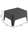 MESA AUXILIAR ALASKA ANTRACITA