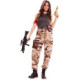 Disfraz Soldado Combate 706859 marrón/beig/verde TML - T-42