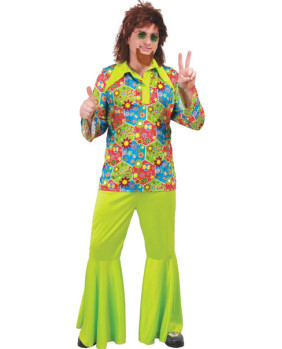 Disfraz Adulto Flower Power 84729 M