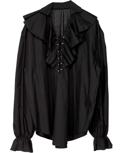 Camisa Pirata Negra 4182C M
