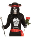 Camiseta Disfraz Calavera 7399 XL