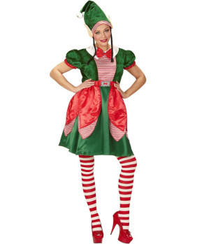 Disfraz Elfa de Navidad 8782 - Talla M