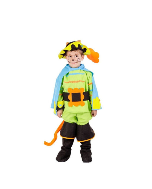 Disfraz Infantil Gato con Botas 35541 D554 - Talla 1