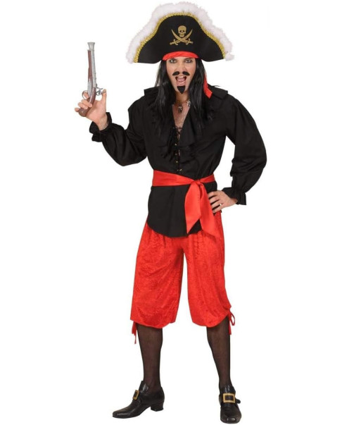Pantalón Disfraz Pirata 2619R M - L