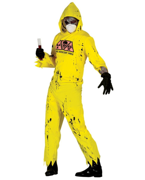 Disfraz Zombie Adulto Radiactivo - M