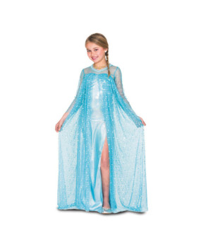 Disfraz Princesa Hielo 706501 azul T03 - 10/12 años