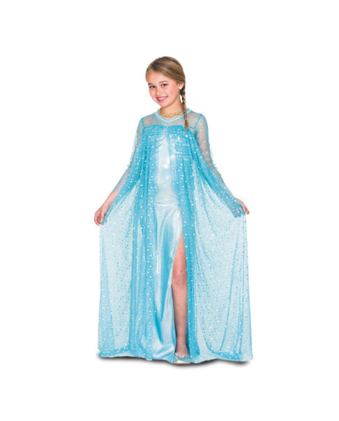Disfraz Princesa Hielo 706501 azul T03 - 10/12 años