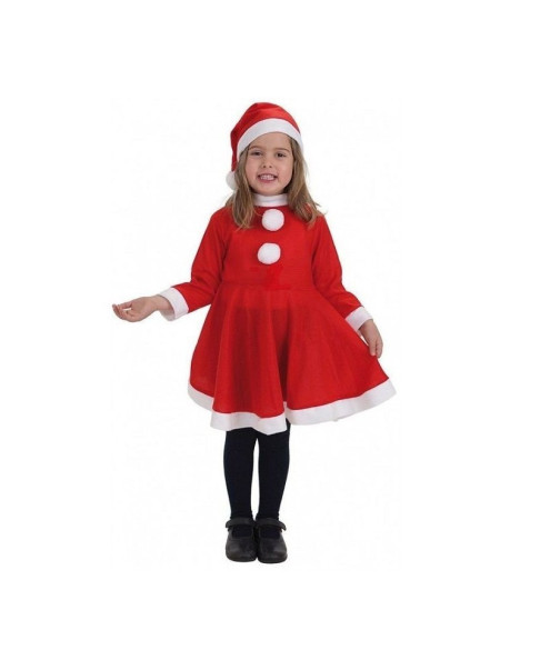 Disfraz Mama Noel 2-4 años