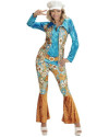 Disfraz Traje Mujer Hippie 4937H - Talla XXL