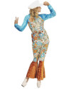 Disfraz Traje Mujer Hippie 4937H - Talla XXL