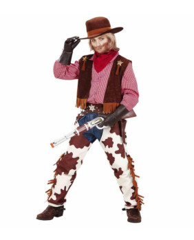 Disfraz Cowboy Clásico Para Niño - S