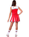 Disfraz Animadora - Rojo y Blanco - M