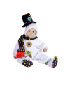 Nines d'Onil Export - Pelele muñeco de nieve, Disfraz (D9235) 10 -12 meses
