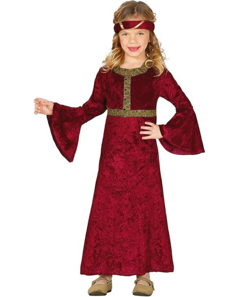 81287 - Dama Medieval Infantil Talla 5-6 Años