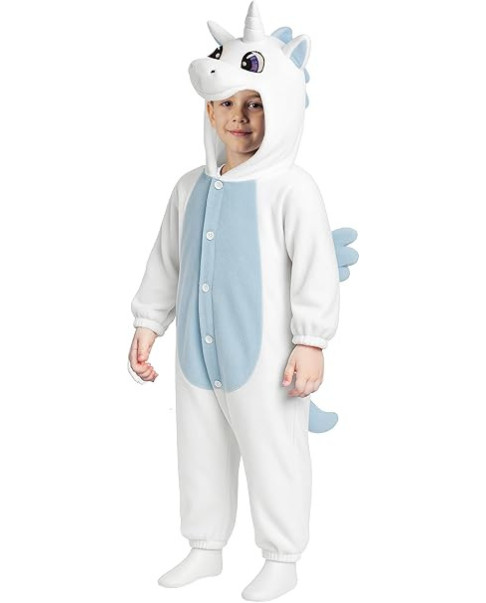 Disfraz de Unicornio Azul infantil M-(7/9 años)