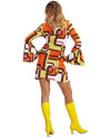 Disfraz Vestido Grooby Años 70 - XL