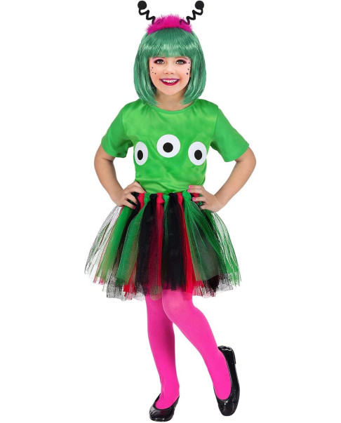 Disfraz Chica Alien infantil 96538 3-4 años