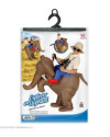 Disfraz Explorador sobre elefante hinchable 75511