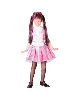 Disfraz Vampira rosa 4 - 6 años