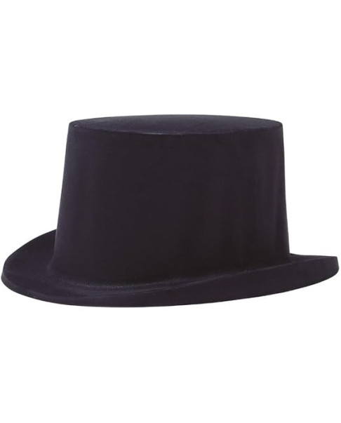 Sombrero Chistera Flocado Negro 13450 13450 -