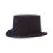 Sombrero Chistera Flocado Negro 13450 13450 -