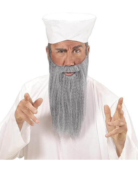 Turbante y barba 74607 Único