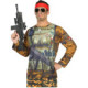 Camiseta 3d militar 29767 29767 - M - L