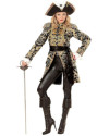 Disfraz Frac de desfile estilo jacquard Dorado 59302 - Talla M