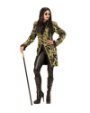 Disfraz Frac de desfile estilo jacquard Dorado 59302 - Talla M