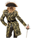 Disfraz Frac de desfile estilo jacquard Dorado 59302 - Talla M