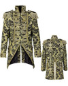 Disfraz Frac de desfile estilo jacquard Dorado 59302 - Talla M