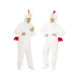Disfraz Pollo Blanco 97117 XL - 190 cm