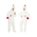 Disfraz Pollo Blanco 97117 XL - 190 cm